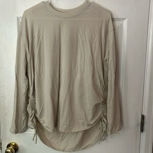 Lululemon Pima cotton side cinch shirt